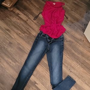 🔥Top and jeans bundle 🔥